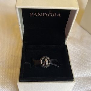 Vintage Pandora Letter A Alphabet Charm
